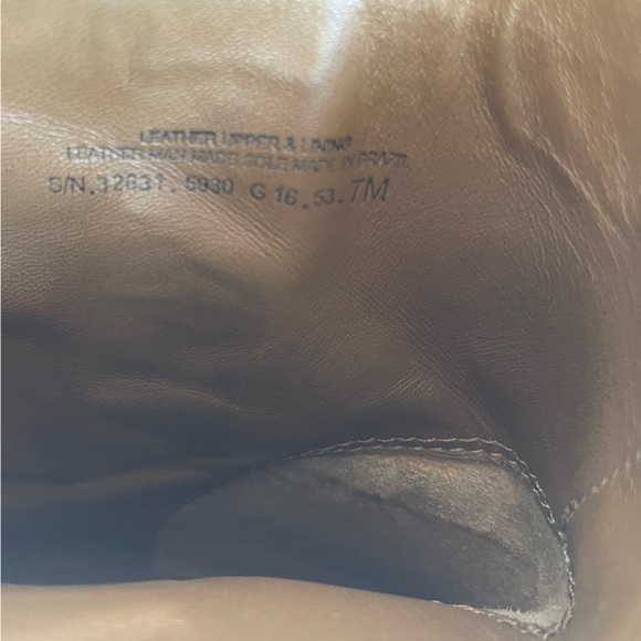 Tory Burch Sienna River Rock Embossed Logo Suede Leather  ankle Boots - Picture 4 of 6